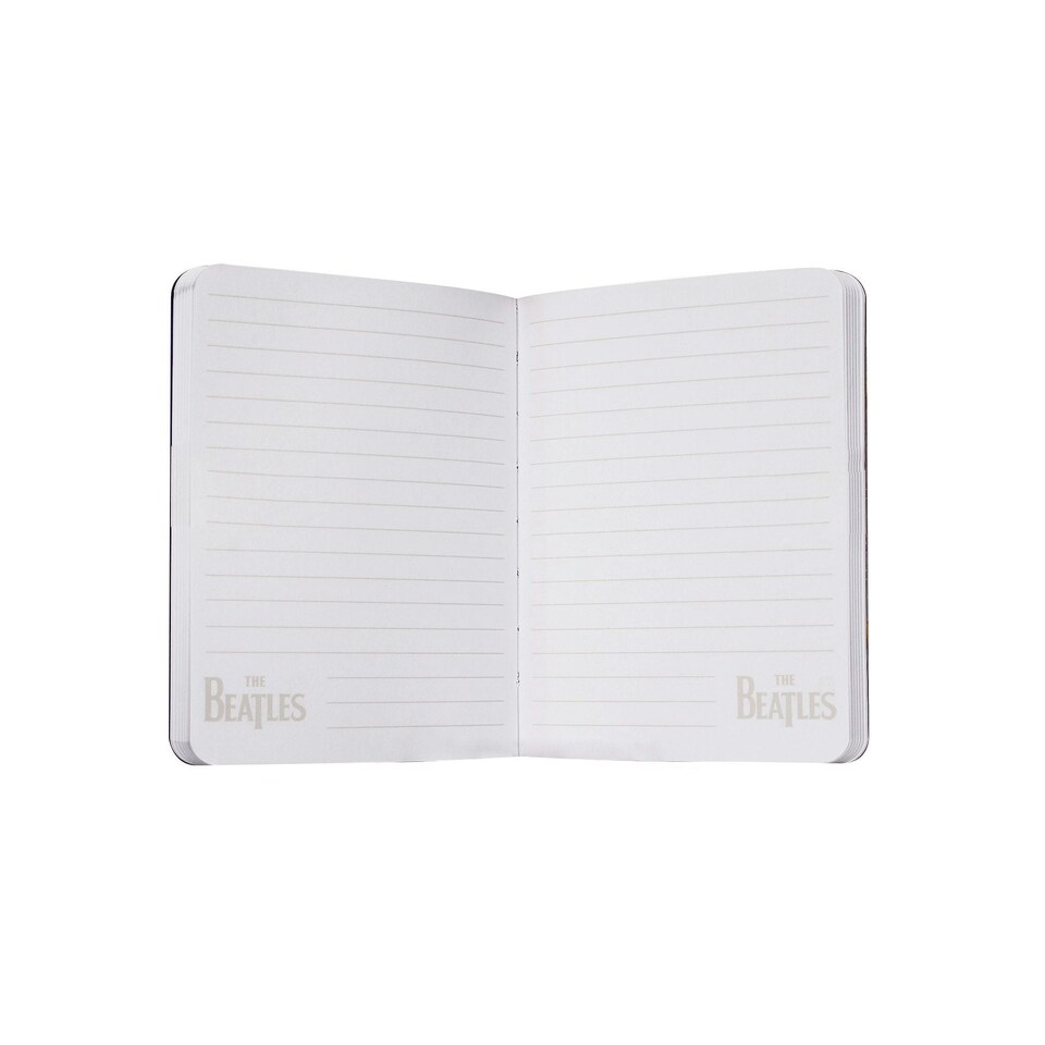 image 1 of A6 Notebook (Softcover) - The Beatles (Logo White)
