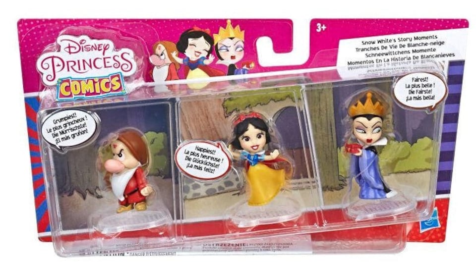 image 1 of Disney Princess Comics Dolls (3PK) Snow White Story Moments