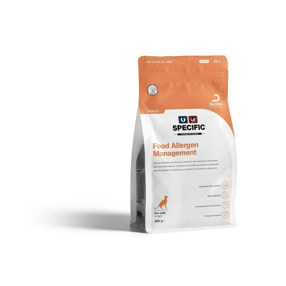 image 1 of Dechra SPECIFIC™ Food Allergen Management Dry Cat Food - 400g x 4