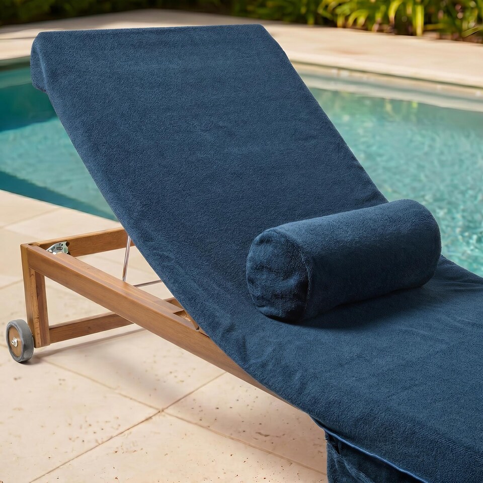 image 1 of OHS Plain Beach Bolster Neck Back Support Pillow