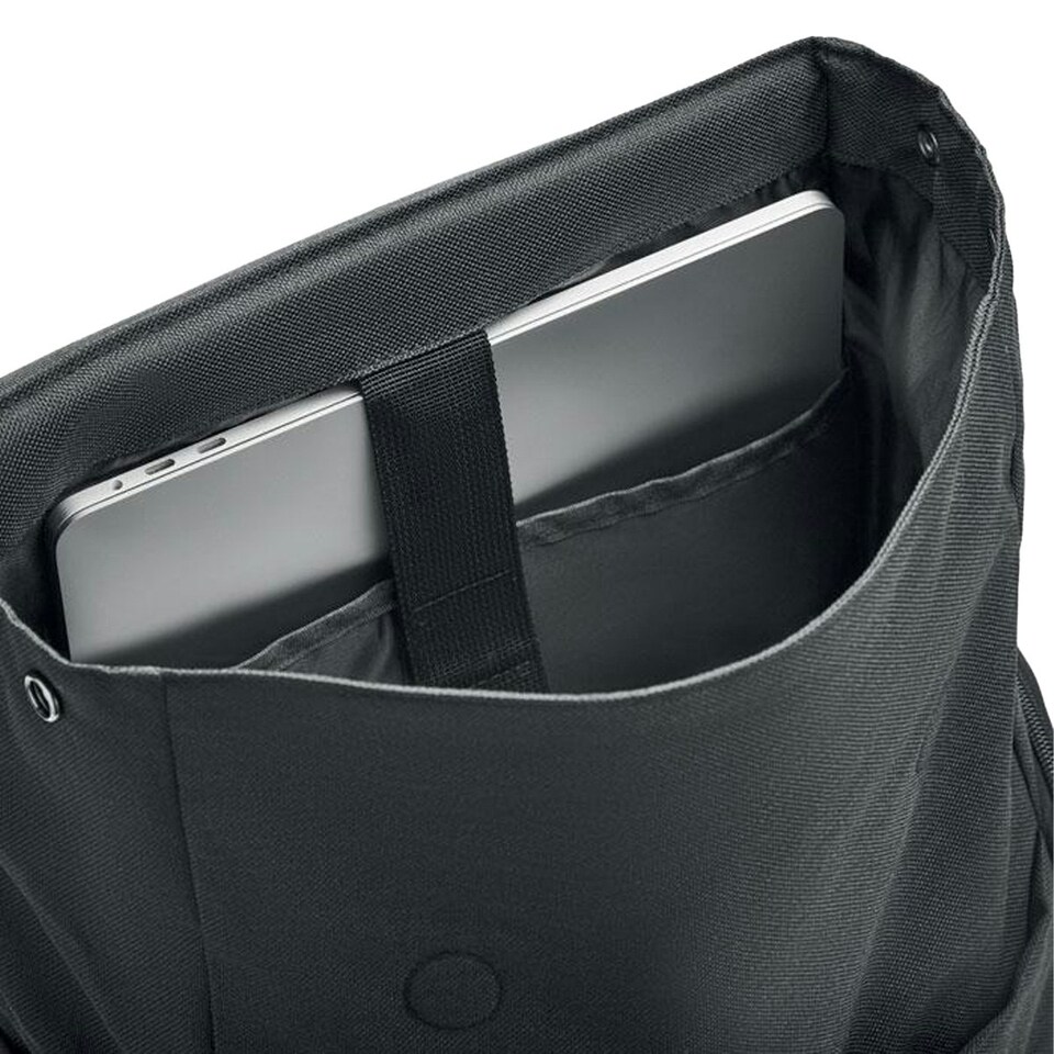image 1 of MidOcean Daegu Lap Two Tone RPET Laptop Backpack - Black - One Size | Black