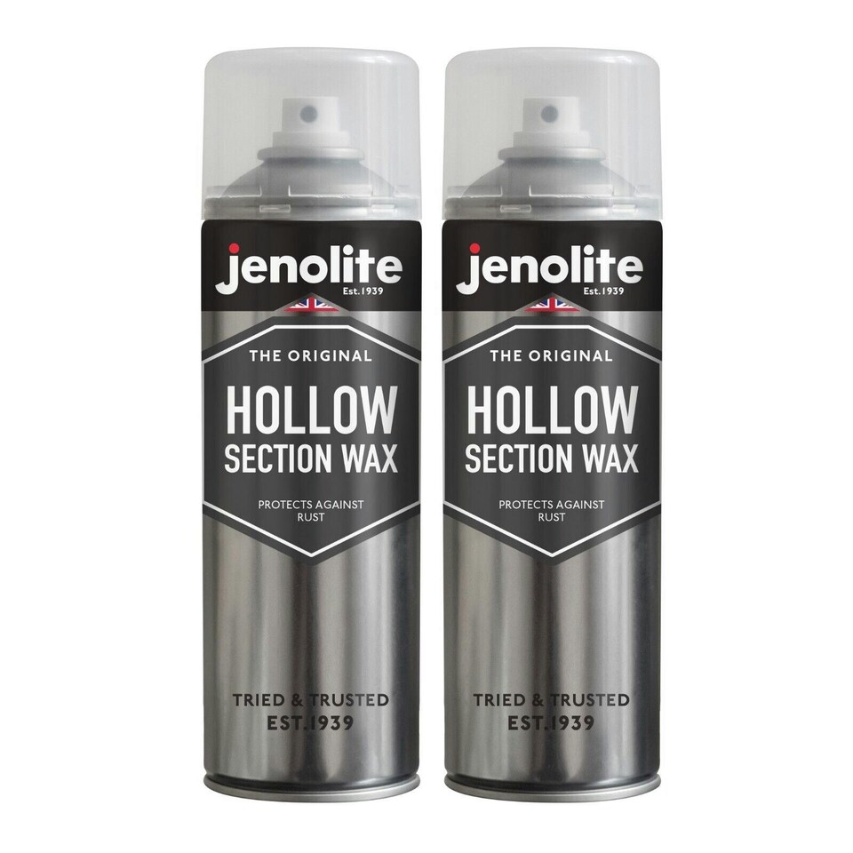 image 1 of Jenolite Hollow Section Cavity Wax Spray with Extension Straw & Nozzle - 500ml - 2-Pack