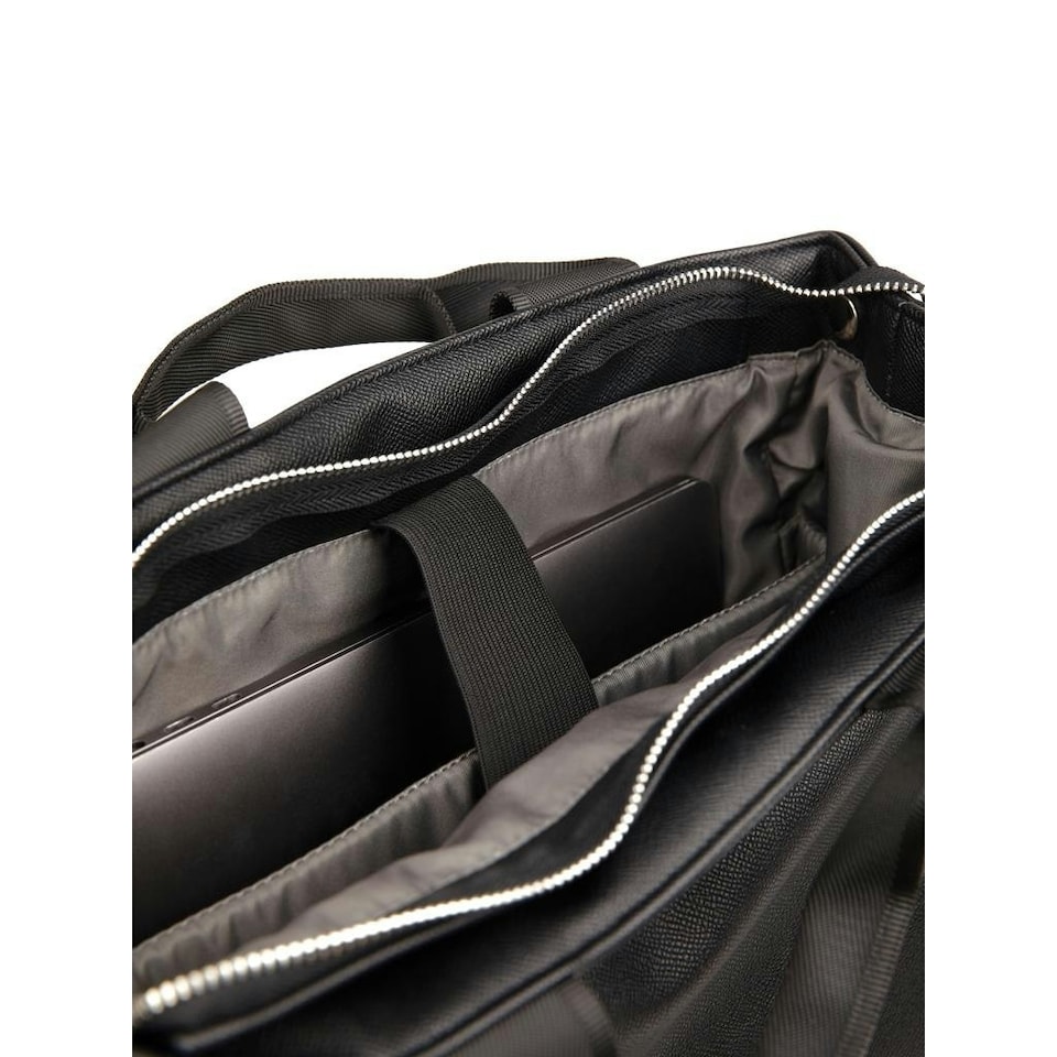 image 1 of Vinga Bermond PU Recycled Backpack - Black - One Size | Black
