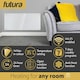 image 4 of Futura 2000W Smart Wifi Heater Electric Panel Wall Mounted White Glass Radiator