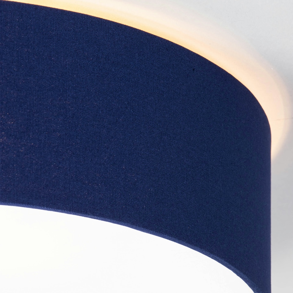 image 1 of BHS Glow Kid's 3 Light Ceiling Light | Blue | Navy | 1