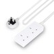 image 1 of GEEPAS 2 Gang Extension Lead, 10M Cable