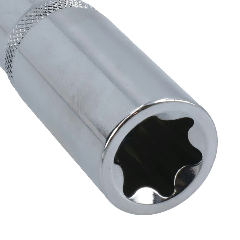 image 1 of Torx Star Tamper Proof Star Plus E Sockets Male and Female T6 - T70 E4 - E24 60pc