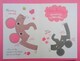image 2 of Mummy Birthday Card with Make Your Own Finger Puppets