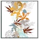 image 1 of Japanese maple leaves (Picture Frame) Grey | XL