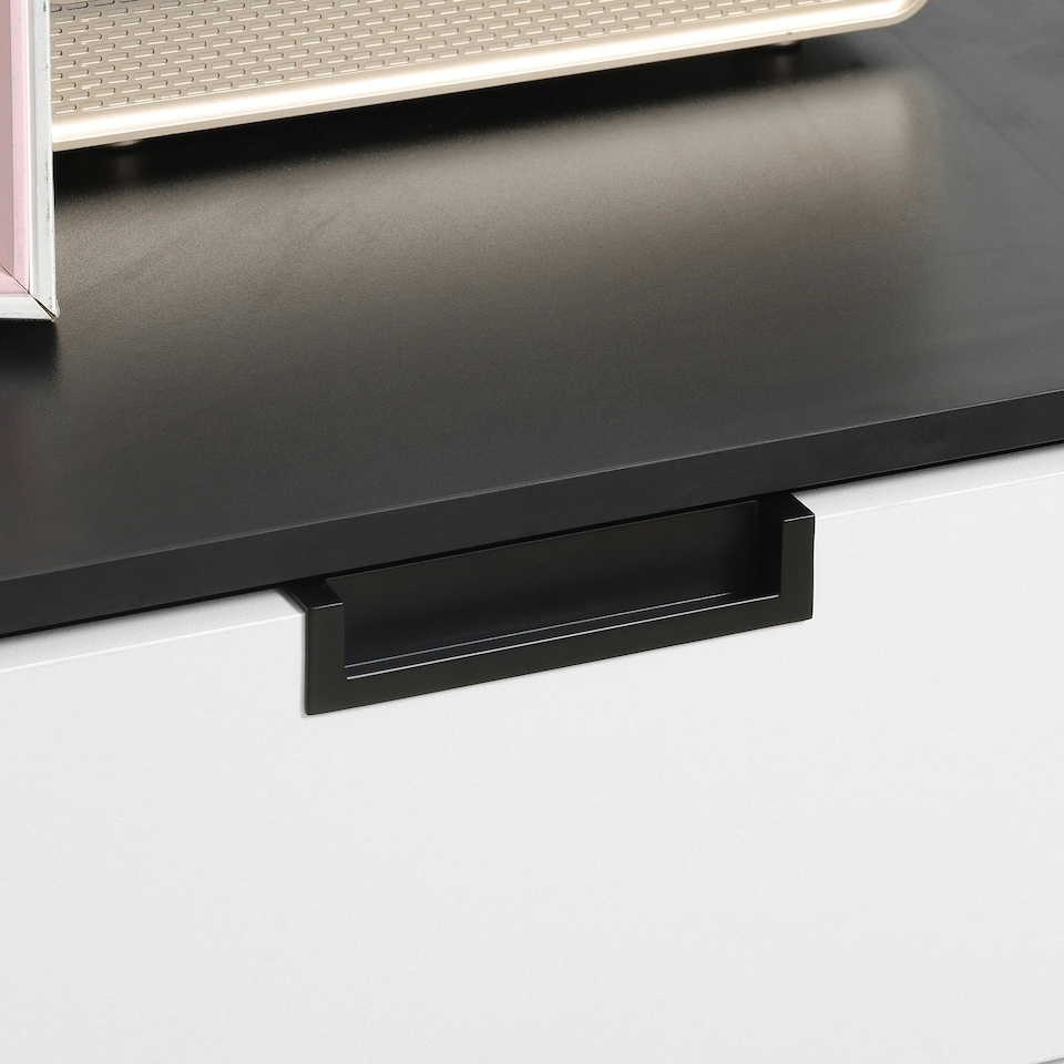 image 1 of HOMCOM Chest of Drawers, 4 Drawer Storage Cabinet Unit Bedroom Living Room