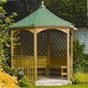 image 1 of Winchester Medium Tiled Gazebo - Pressure Treated Timber - L240 x W240 x H300 cm