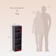 image 3 of Vida Designs Oxford 4 Tier Cube Bookcase Display Storage, Grey