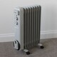 image 7 of 2000W 9 Fin Portable Oil Filled Radiator Electric Heater