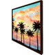 image 1 of Palm trees at sunset (Picutre Frame) Brown | M