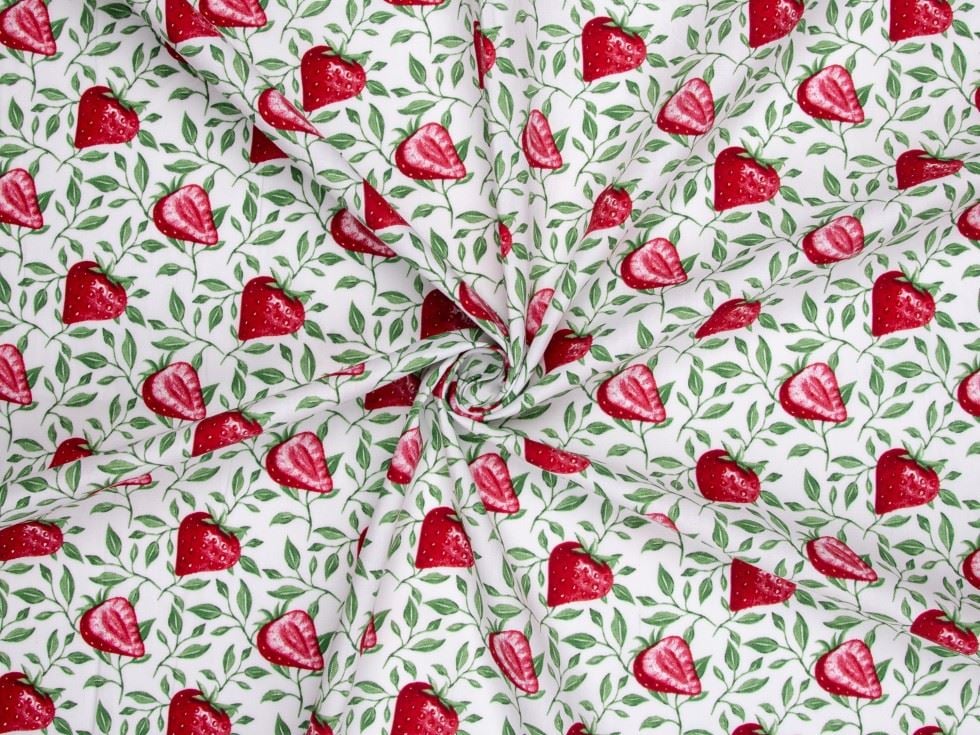 Minerva White Deadstock Cotton Poplin Bag Making Fabric per metre - 140cm / 55" Wide