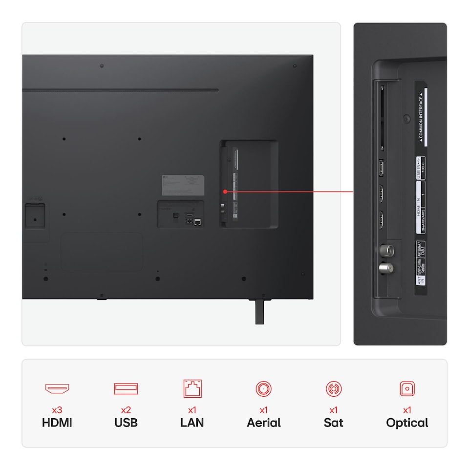image 1 of LG 50NANO80A6B 50inch NanoCell AI 4K Ultra HD LED SMART TV WiFi