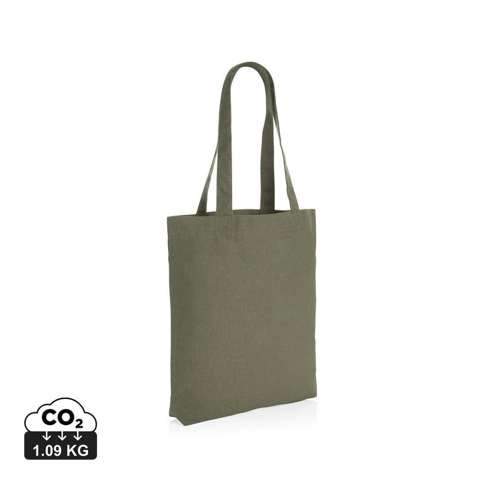 XD Collection Impact Aware Recycled Canvas Undyed Tote Bag - Green - One Size