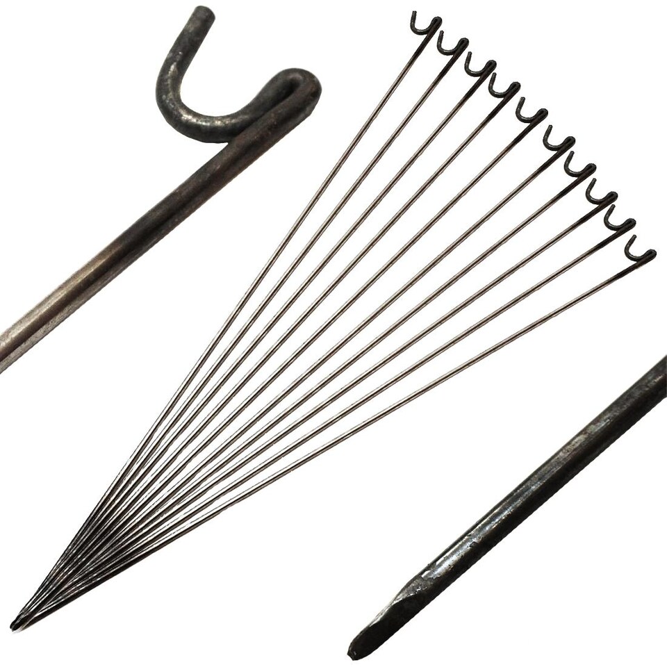 image 1 of Steel Barrier Fencing Pins 10mm x 1150mm Pack Of 10