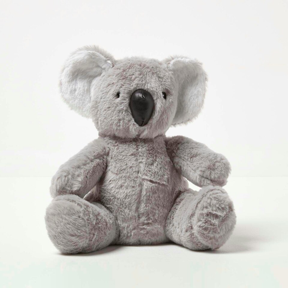 image 1 of Homescapes Grey Koala Bear Doorstop