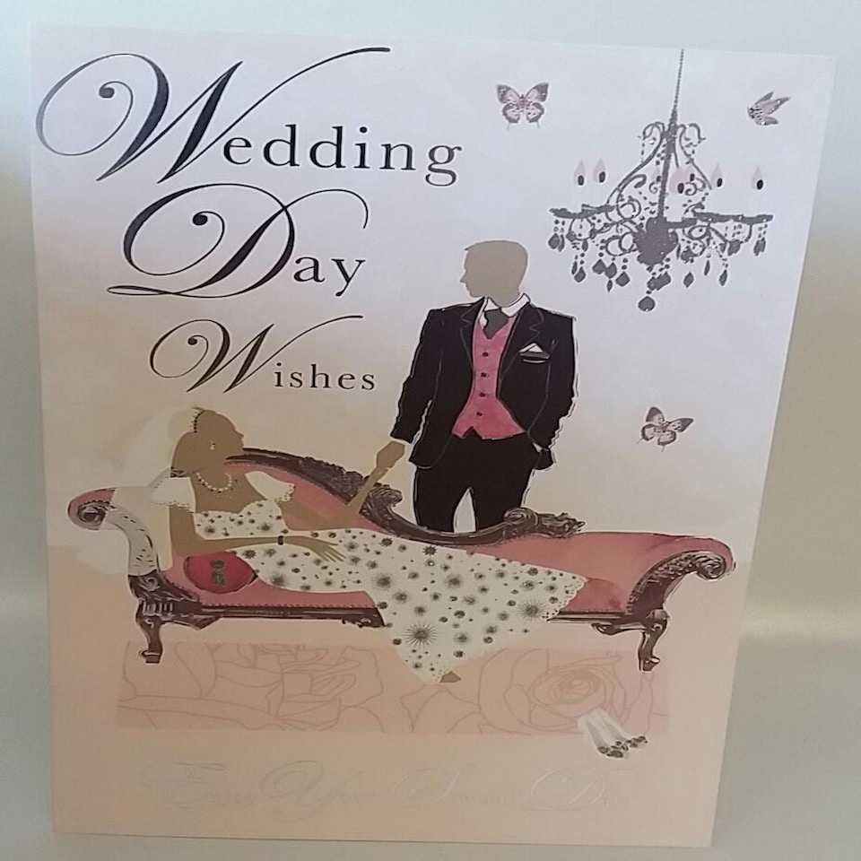image 1 of Wedding Day Wshes Special Day Greeting Card