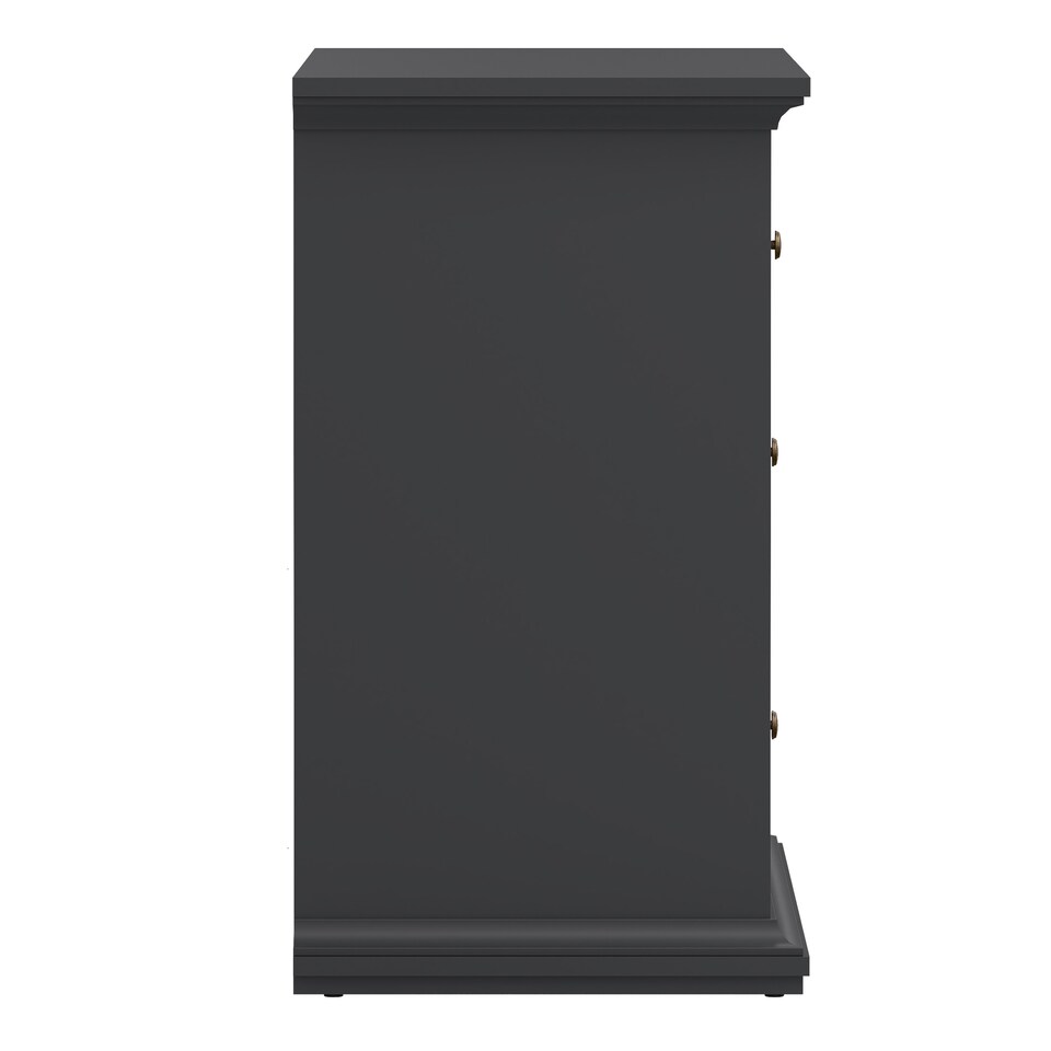 image 1 of Paris Chest of 4 Drawers in Matt Grey