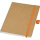 image 3 of Berk Recycled Paper Notebook - Orange - One Size