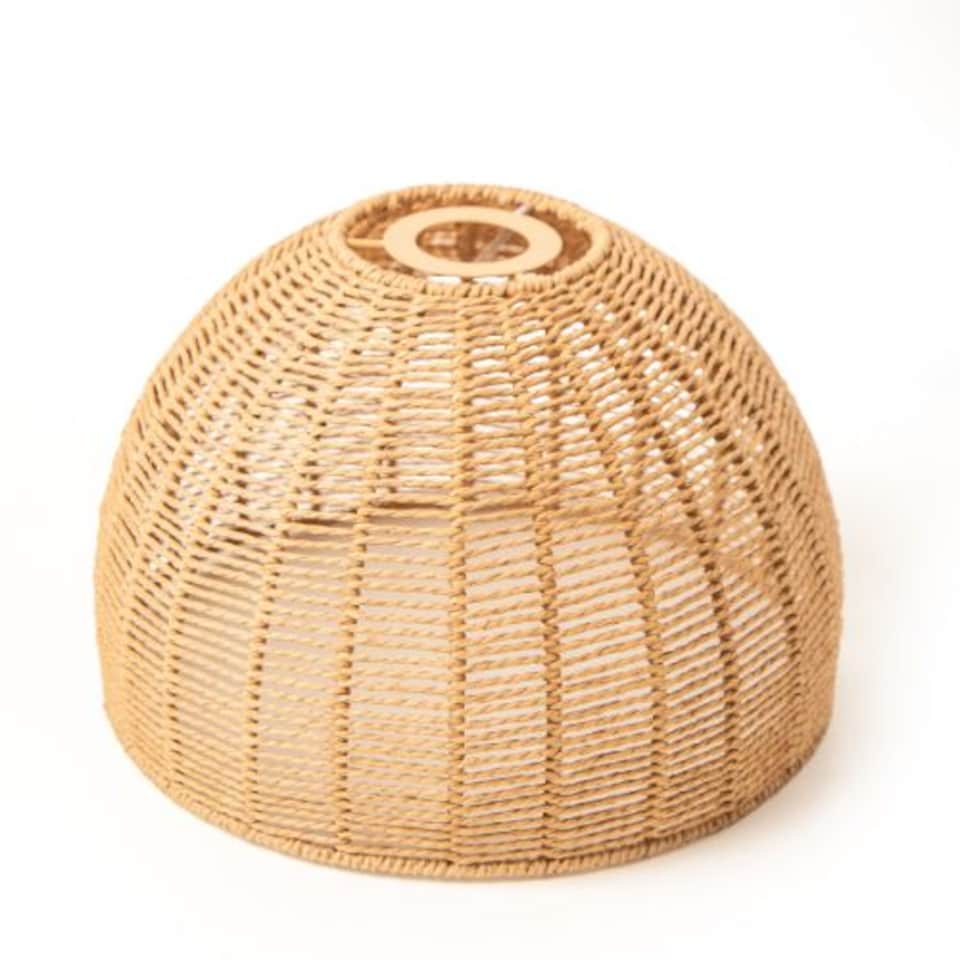 image 1 of Wicker Ceiling Light Shade Pendant 29cm | Brown | 1 - Wicker | Single | 1