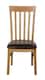 image 1 of Harvard Solid Oak Dining Chairs for Dining Room or Kitchen | Brown | Brown