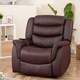 image 2 of Almeira Electric Riser Recliner with Massage and Heat - Burgundy