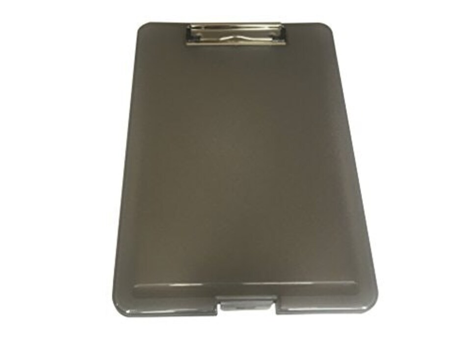 image 1 of A4 Black Clipboard Box File - Storage Filing Case