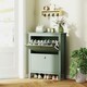 image 10 of HOMCOM 2 Drawer Shoe Cabinet with Flip Doors for Hallway, Entryway White | 80 x 24 x 95.5 cm
