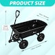 image 8 of Alivio Heavy Duty Wheelbarrow Cart 75L, Garden Tipping Trolley with 10 Inch Pneumatic Wheels, 250kg Capacityn & Swivel Handle