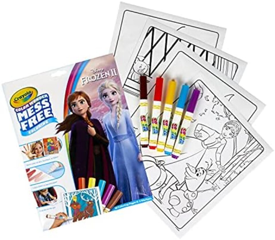 image 1 of Crayola Frozen 2 Color Wonder Colouring Set