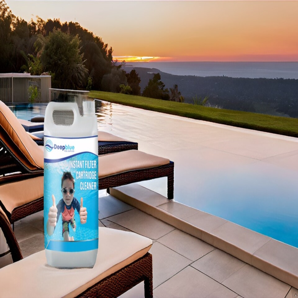 image 1 of Deep Blue Pro Hot tub Instant Filter Cartridge Cleaner 10 Litres