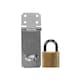 image 1 of Scan Hasp And Staple + Padlock - Multi Colour - 89mm | Multi