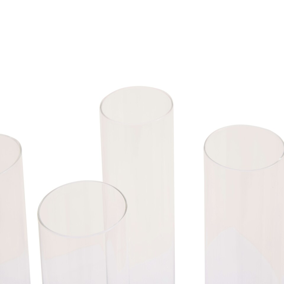 image 1 of Set Of Four Crystalline Hi Ball Glasses