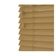 image 1 of 130cm Sahara Oak Faux Wood Venetian Blinds with String (120cm Drop) | Brown | Brown