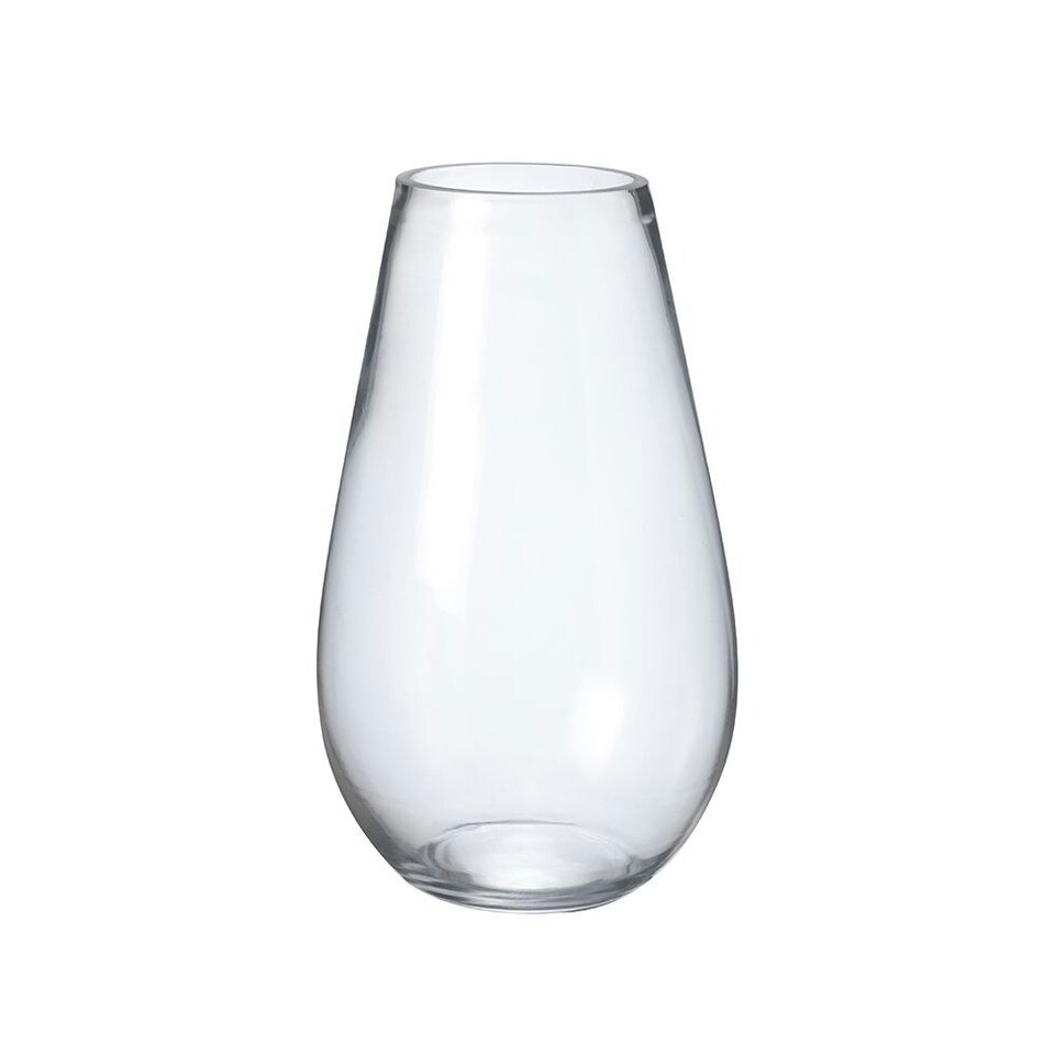 image 1 of Clear Glass Arden Flower Vase - H25cm