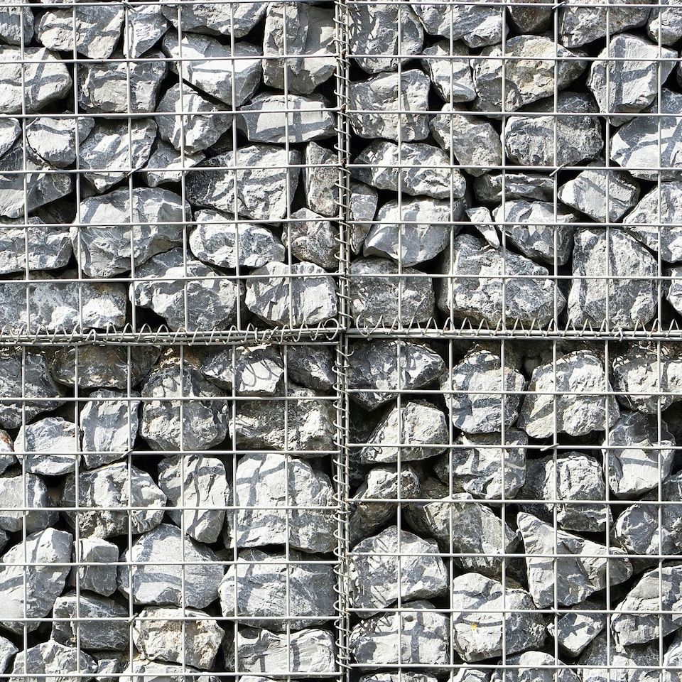 image 1 of Gabion Baskets 100 x 80 x 30cm / 6 Pack