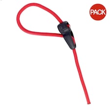 Hoof It Quick-Clip (Pack of 2) - Red - One Size