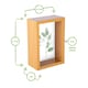 image 4 of Nicola Spring 4 x 6" Deep Photo Frames - White - 3D Deep Box Picture Frame Portrait Display Case (17.5 x 12.5cm) - Set of 5