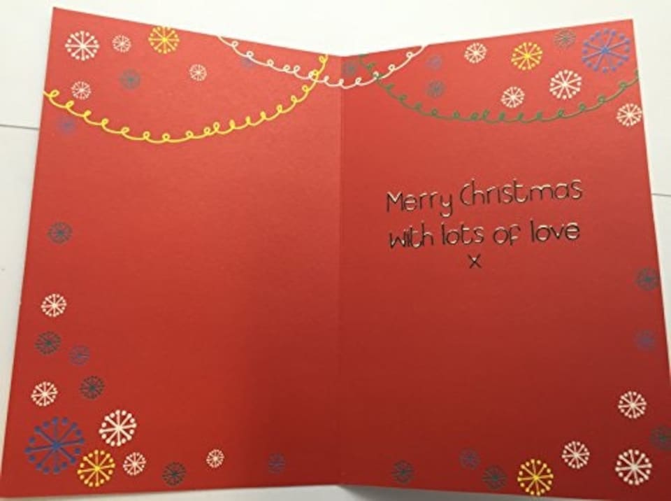 image 1 of Merry Christmas Daddy at Christmas Benny Christmas Greetings Card