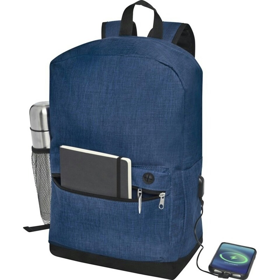 image 1 of Bullet Hoss Laptop Bag - Navy Heather - One Size