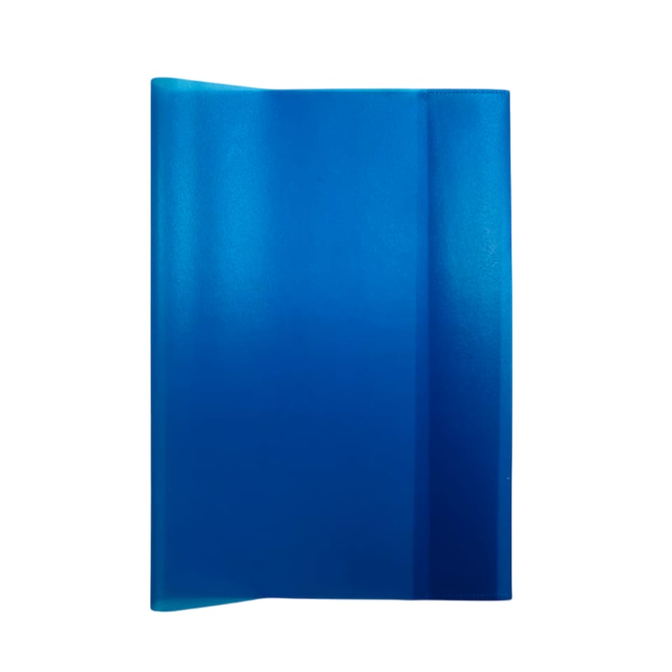 image 1 of Pack of 10 A4 Frosted Blue Exercise Book Covers