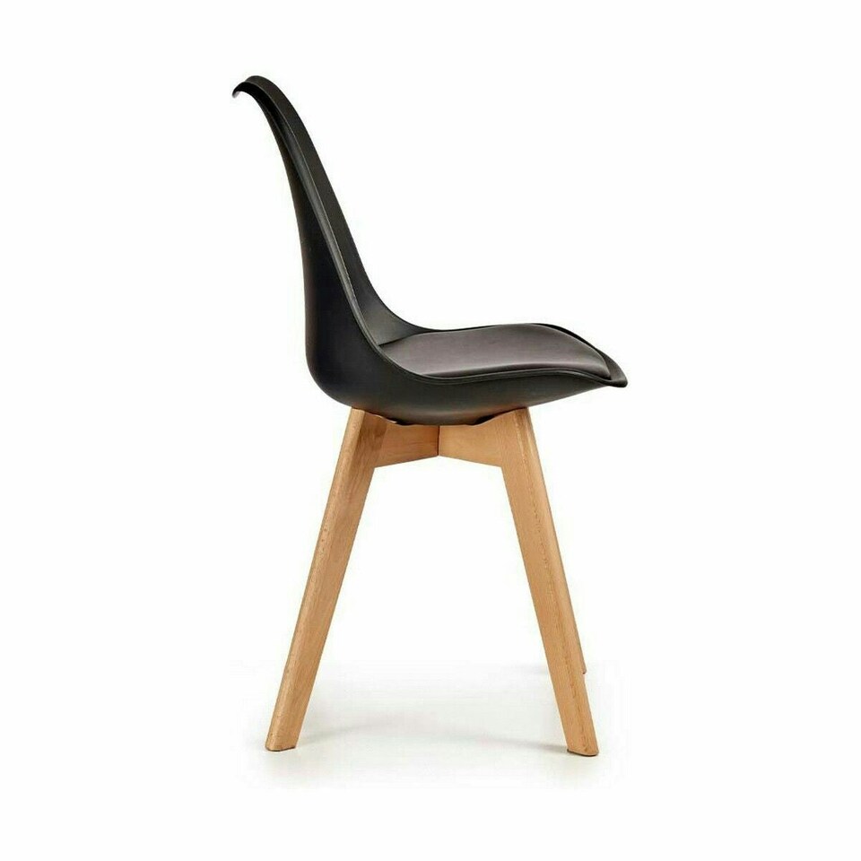 image 1 of Dining Chair Brown Black 42 x 80 x 50 cm (4 Units) Brown