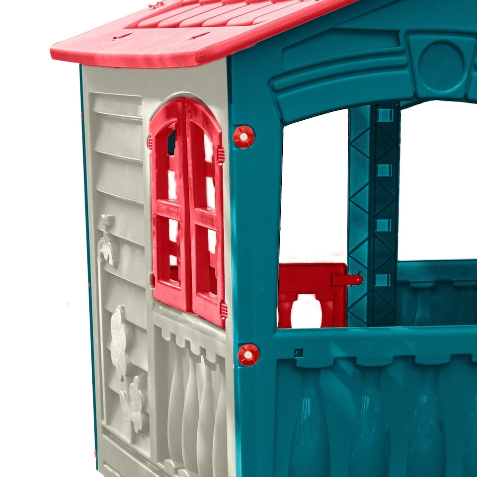 image 1 of Palplay Plastic Playhouse of Fun