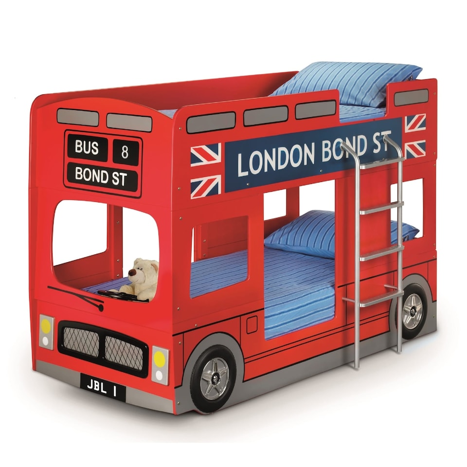 image 1 of Ruby Bus Bunk Bed -  Single (90cm)