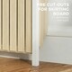image 6 of HOMCOM Large Radiator Cover with Drawers and Vertical Slats