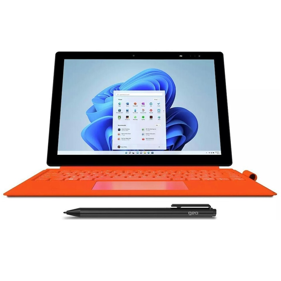 image 1 of Geo GeoPad 220 12.1" Laptop Intel Pentium Silver N5030 128GB SSD Windows 11 Home S