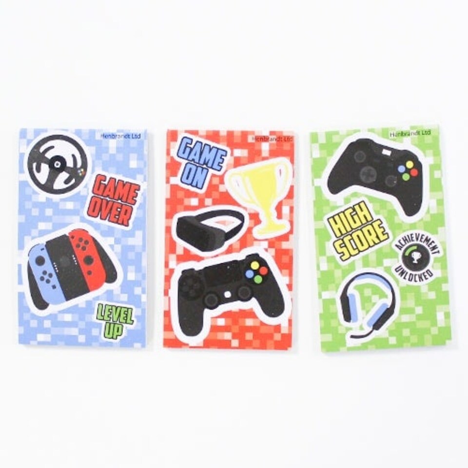 Assorted Gamer Mini Notebook